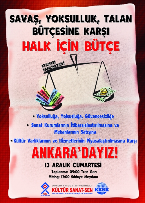 13 ARALIK'TA ANKARA'DAYIZ