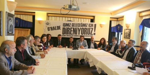 İŞİMİZE ve GELECEĞİMİZE SAHİP &Ccedil;IKIYORUZ,BU AĞIR SALDIRIYI'DA P&Uuml;SK&Uuml;RTECEĞİZ!