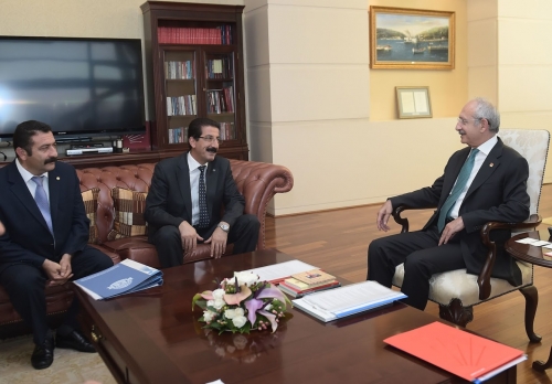 TİS S&Uuml;RECİNE İLİŞKİN G&Ouml;R&Uuml;Ş VE &Ouml;NERİLERİMİZİ CHP GENEL BAŞKANI KILI&Ccedil;DAROĞLU İLE PAYLAŞTIK!