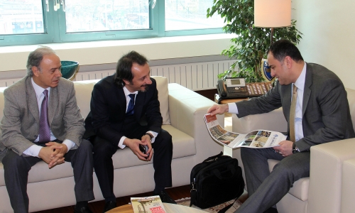 MERKEZ Y&Uuml;R&Uuml;TME KURULUMUZ &Ccedil;ANKAYA BELEDİYESİ&rsquo;NDE SAYIN ALPER TAŞDELEN&rsquo;İ ZİYARET ETTİ