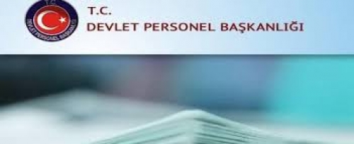 DEVLET PERSONEL BAŞKANLIĞI G&Ouml;R&Uuml;ŞME...