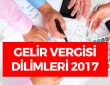 2017 YILI GELİR VERGİSİ TARİFESİ VE ENGELLİ İNDİRİMİ TUTARLARI BELİRLENDİ