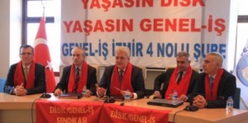 &Uuml;LKEMİZDE SENDİKA İŞ&Ccedil;İLERDE DİSK,MEMURLARDA KESK'TİR