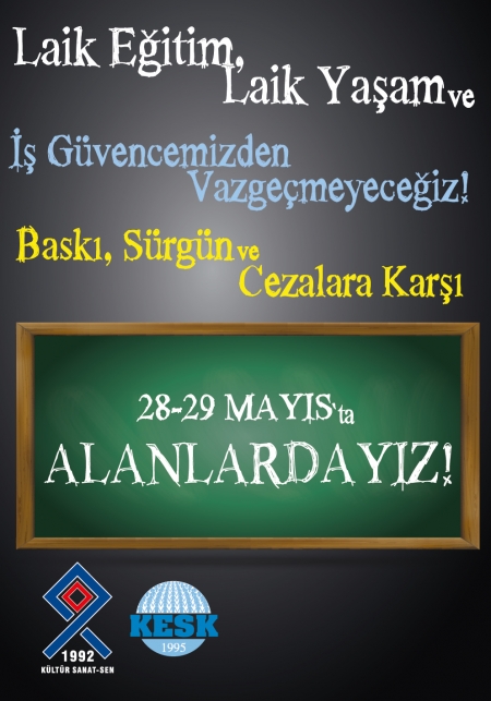 28-29 MAYIS&rsquo;TA B&Ouml;LGE MİTİNGLERİMİZİN AFİŞLERİ