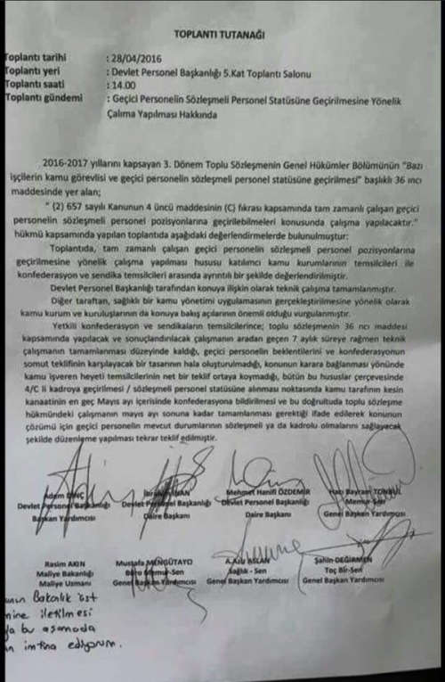 MEMUR SEN TİS KARARLARINA BİLE SAHİP &Ccedil;IKAMADI!