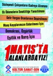 İNSANCA &Ccedil;ALIŞMAK, İNSANCA YAŞAMAK İ&Ccedil;İN BİRLİK-M&Uuml;CADELE DAYANIŞMA