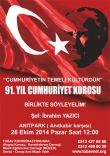 91.YIL CUMHURİYET KOROSU