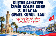 İZMİR BÖLGE ŞUBE 8. OLAĞAN GENEL KURUL İLANI